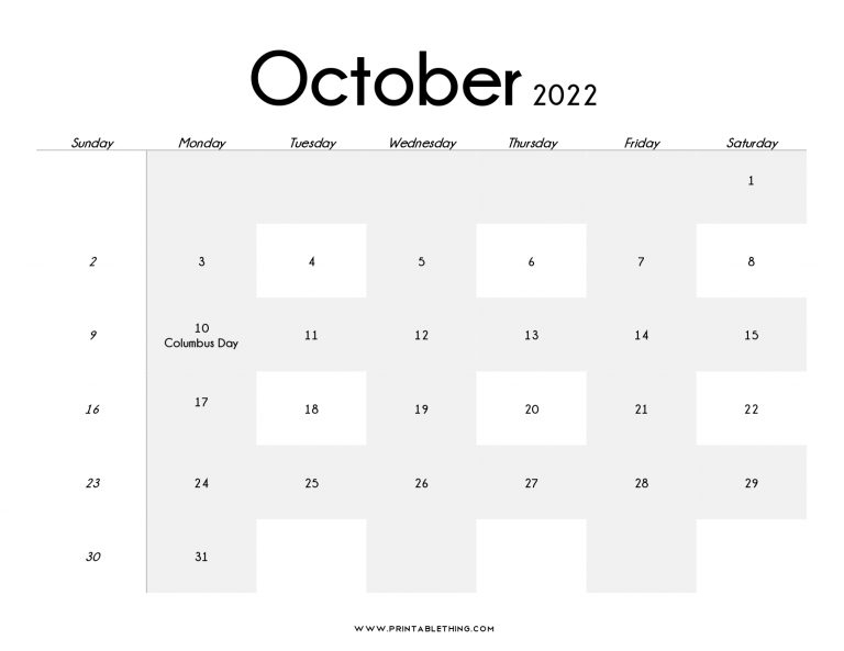 Catch October 14 2022 Calendar