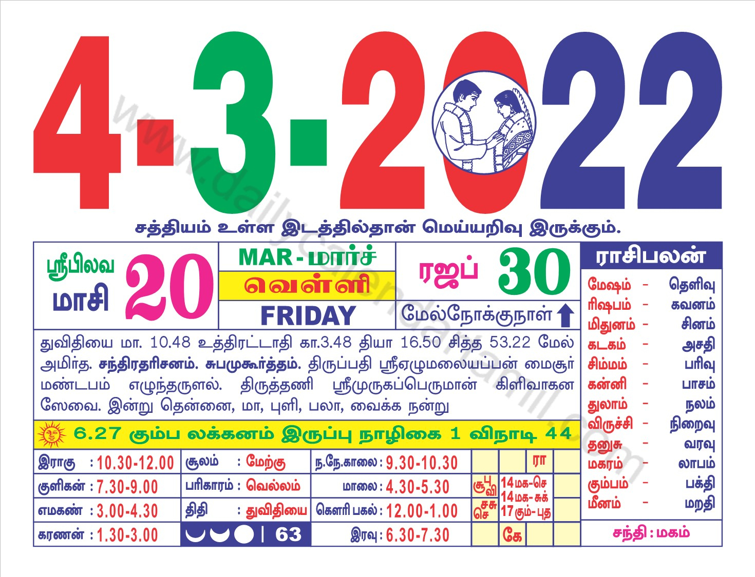 Tamil Daily Calendar 2022 August Best Calendar Example