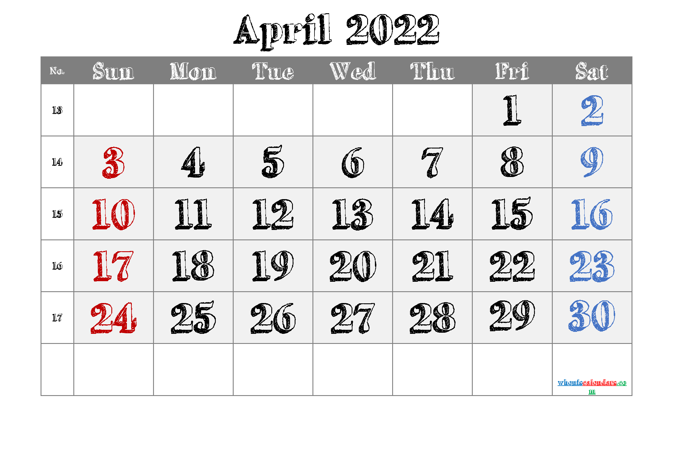 Collect April 18 2022 Calendar