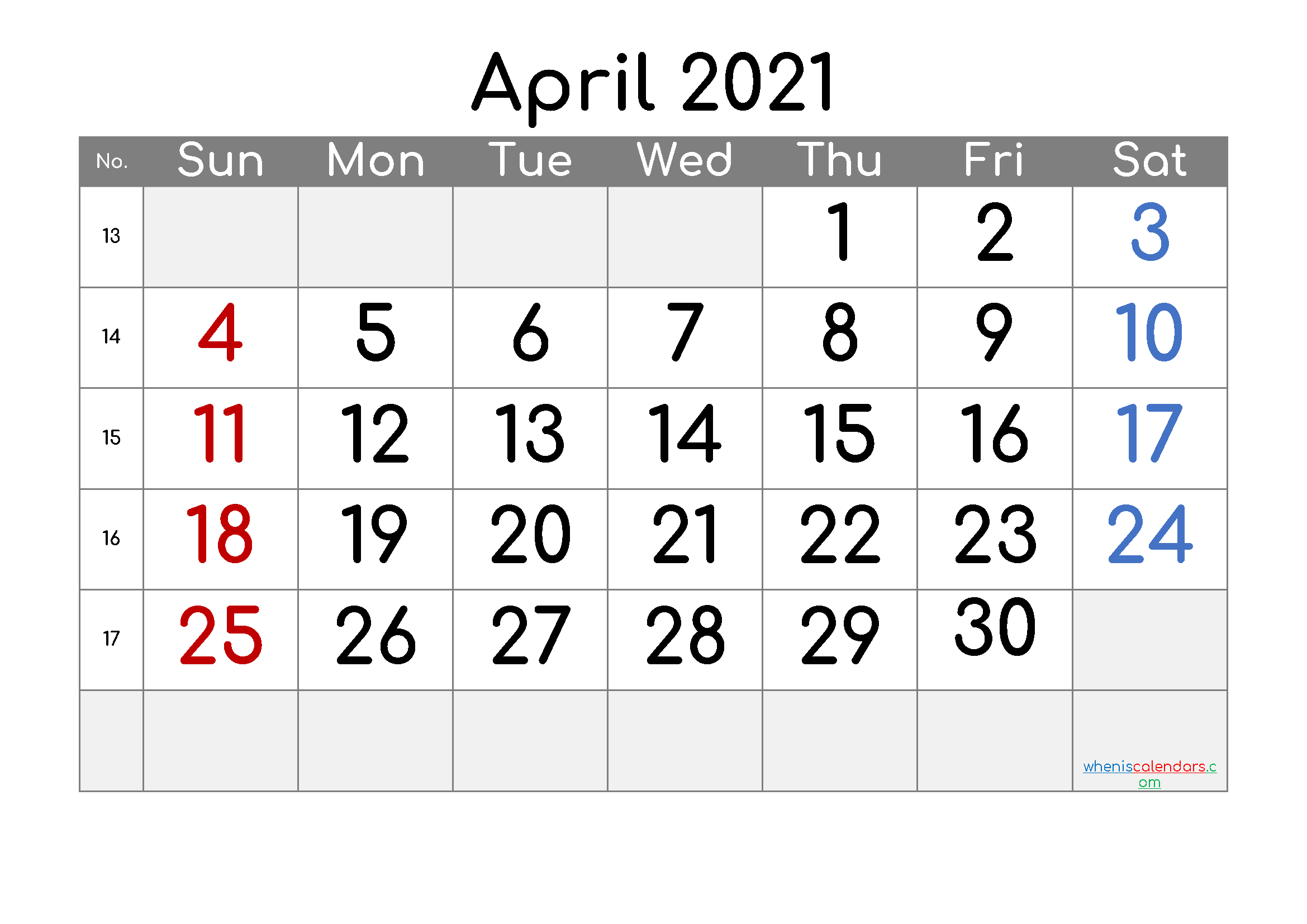 Collect April 2 2022 Calendar