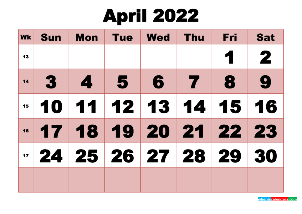 Collect April 28 2022 Calendar