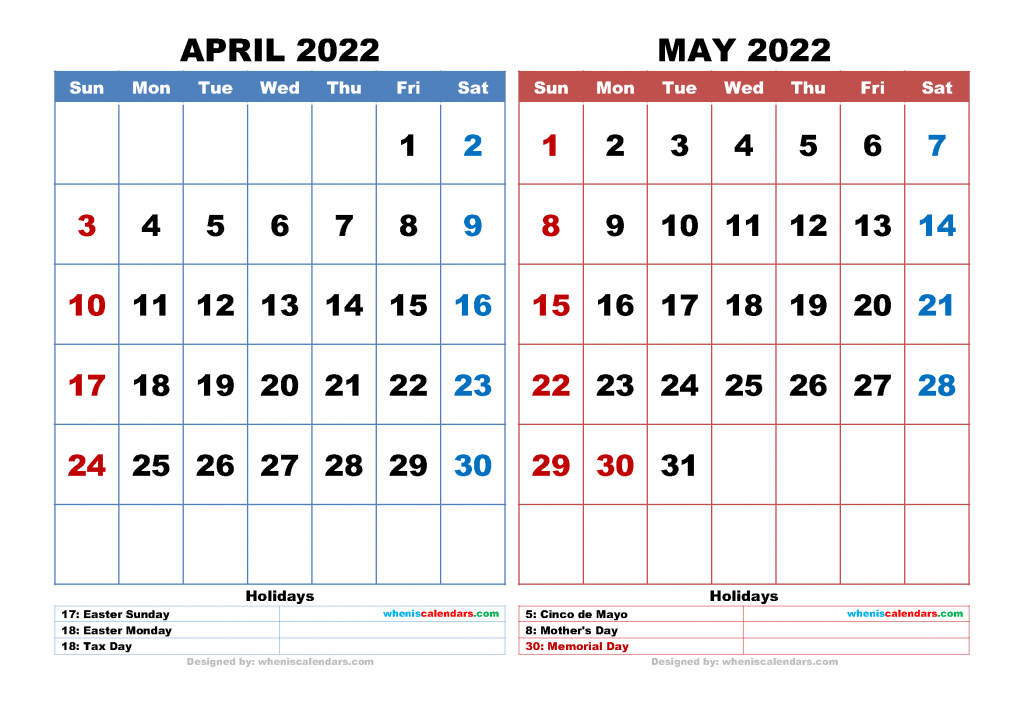 Collect April 3 2022 Calendar