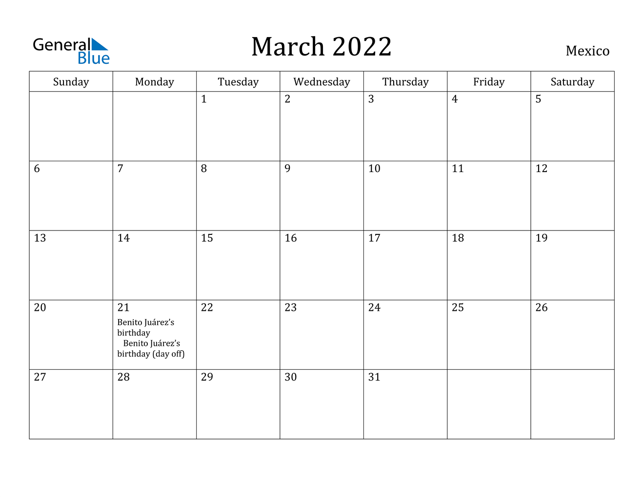 Collect Calendar 2022 Feb March