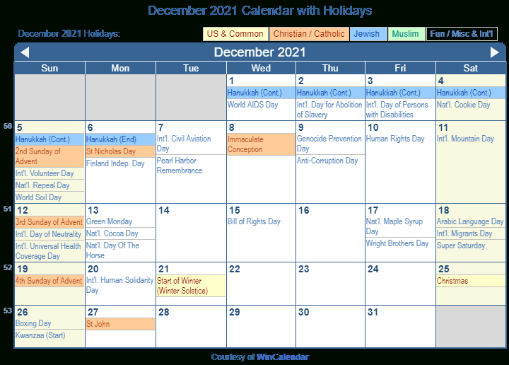 Collect Calendar December 2021 January 2022 Excel