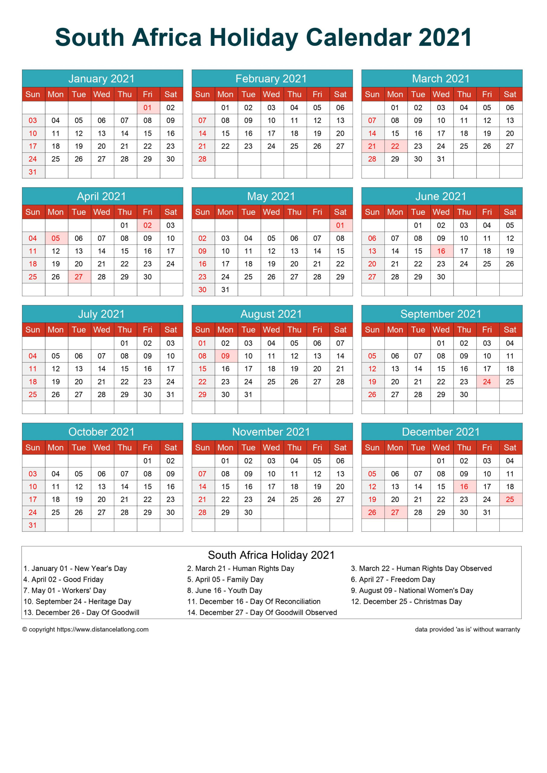 Pick Calendar January 2022 South Africa Best Calendar Example