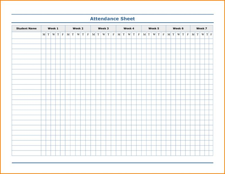 Collect Free Printable Employee Attendance Calendars