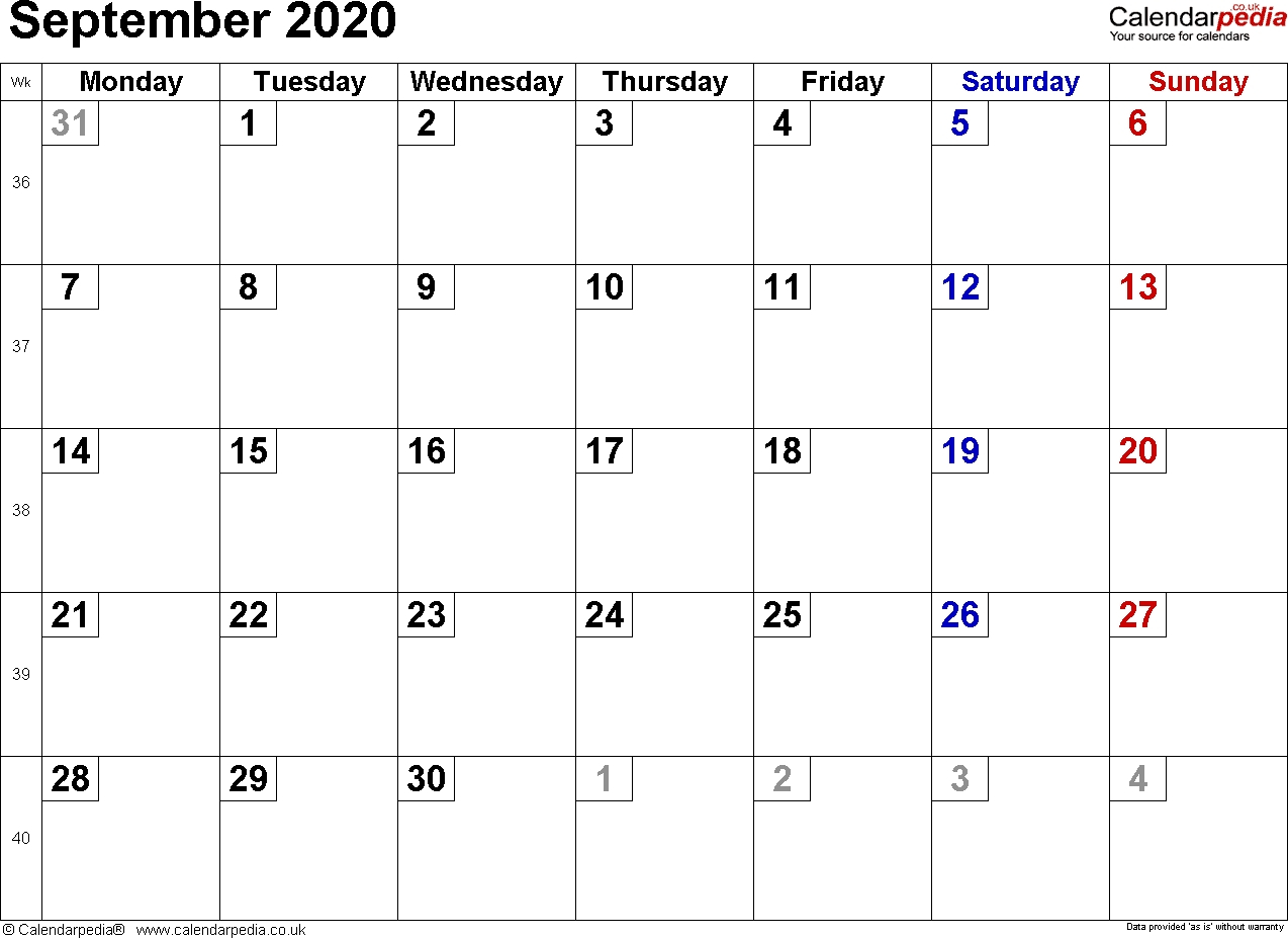 Catch Full Size Printable Monthly Calendars Best Calendar Example
