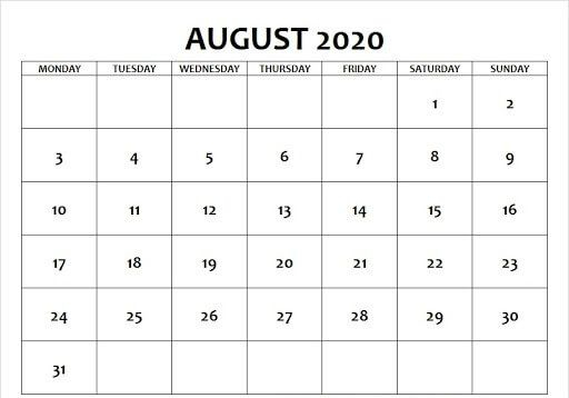 Collect General Blue Calendar July 2022