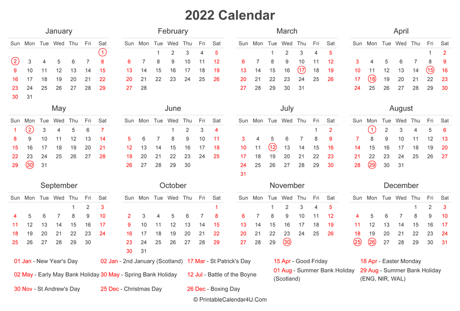 Collect January 8 2022 Calendar