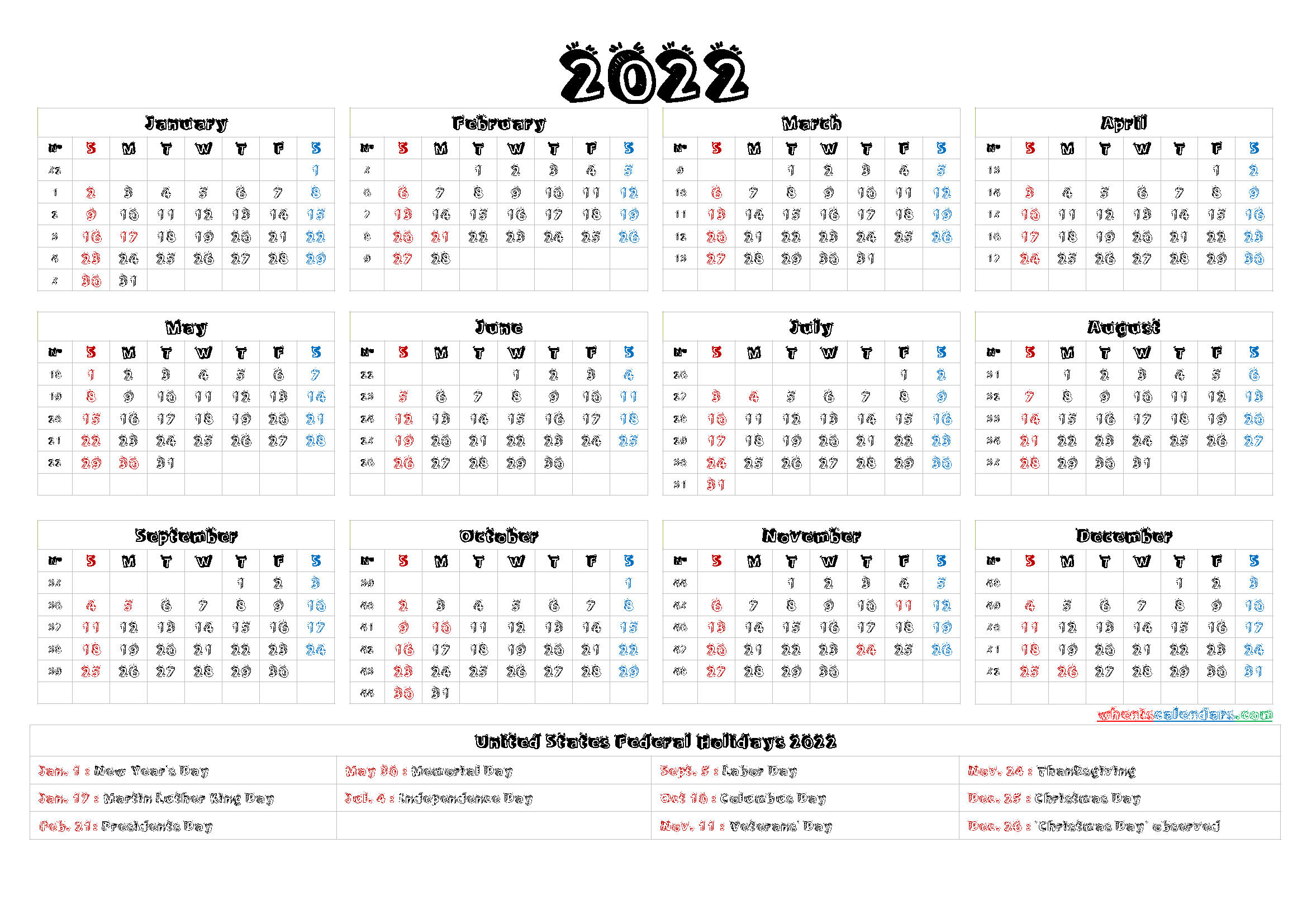 Collect January 9 2022 Calendar