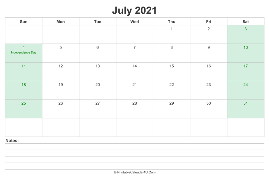 Collect July 16 2022 Calendar