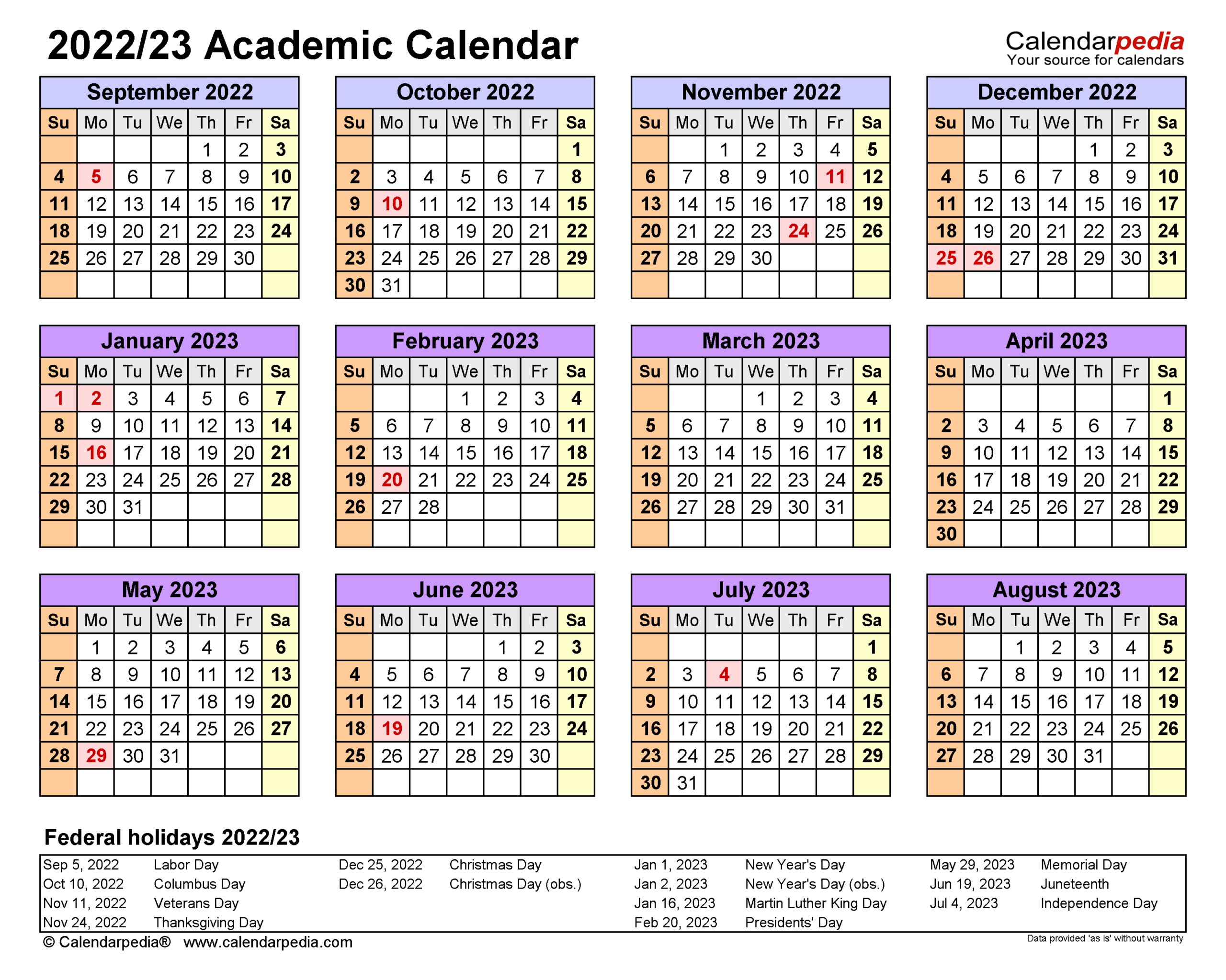 Collect July 24 2022 Calendar