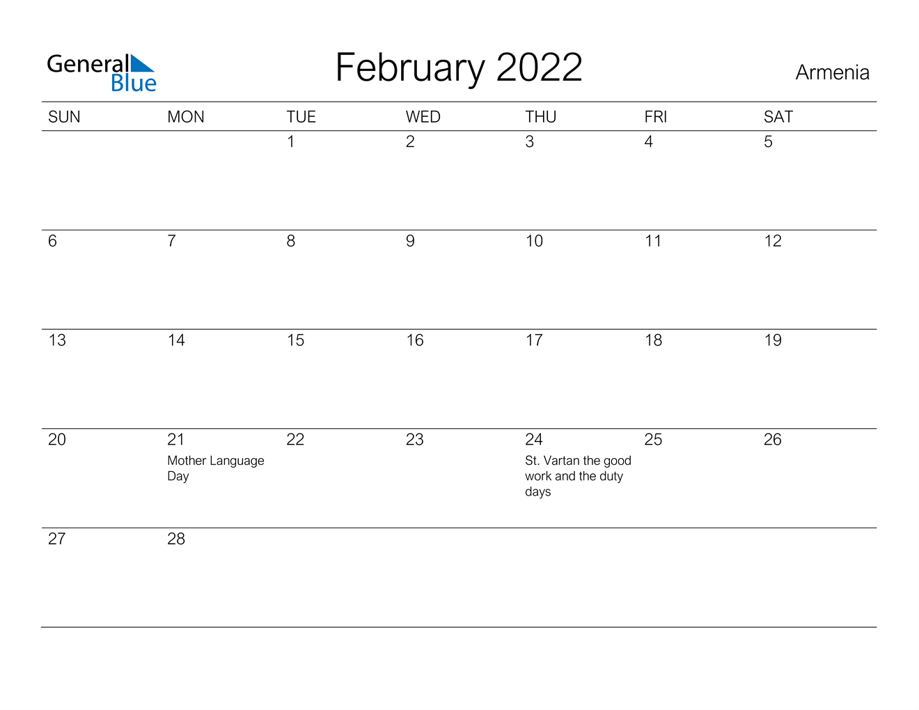 Collect June 22 2022 Calendar