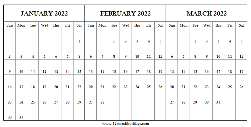 Collect March 2022 Calendar Excel