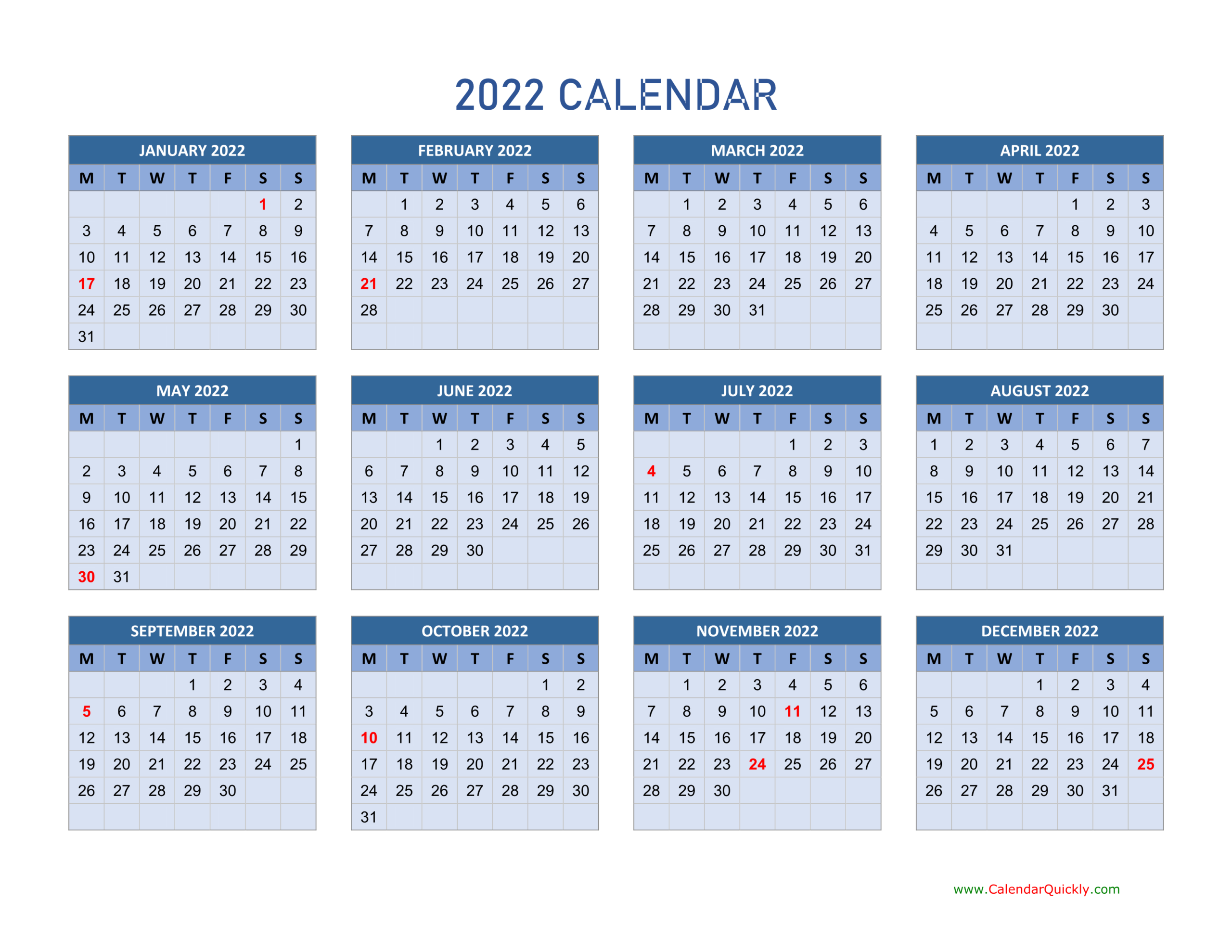 Collect March 8 2022 Calendar