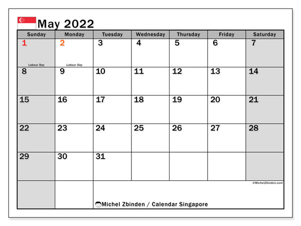 Collect May 14 2022 Calendar