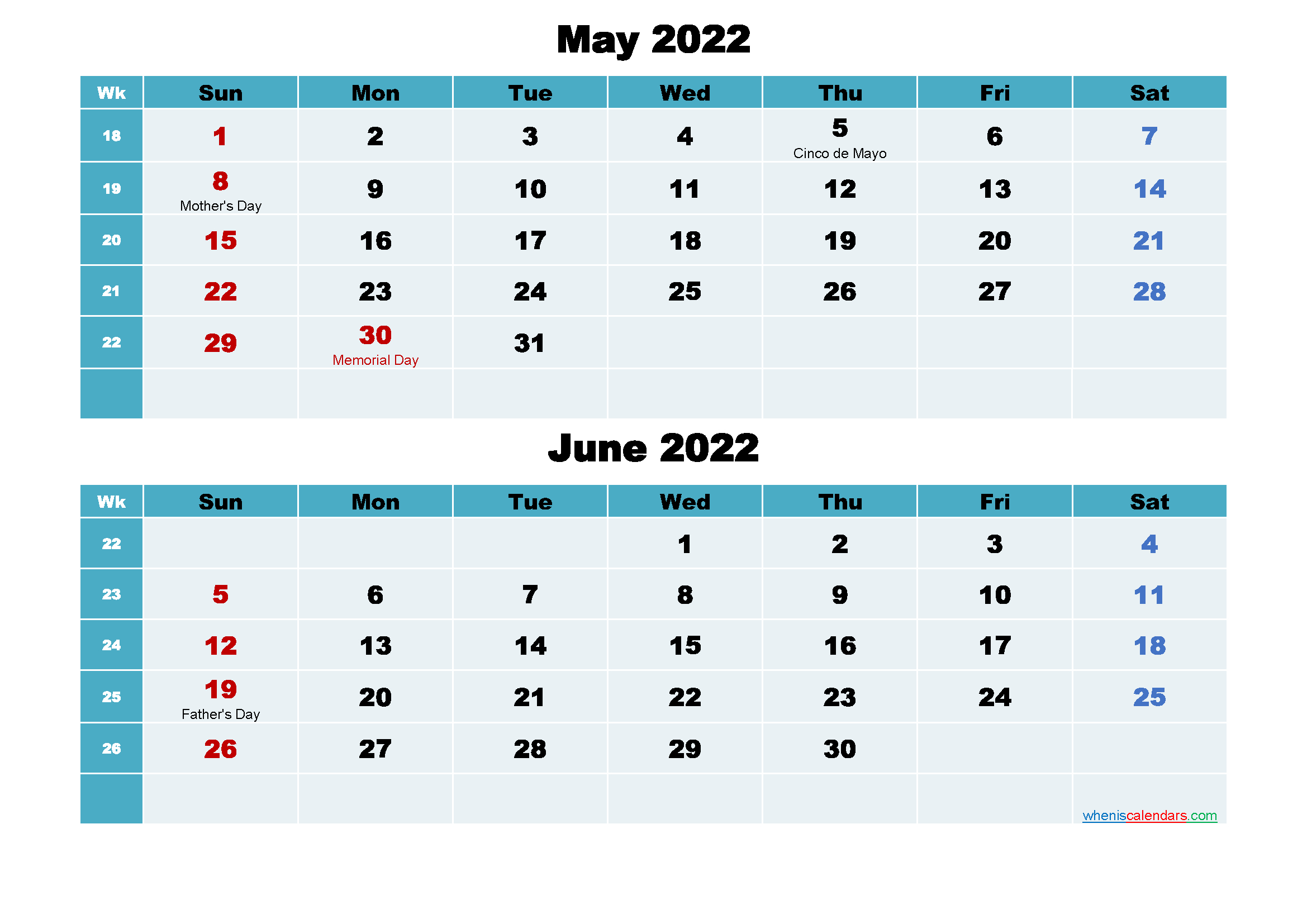 Collect May 16 2022 Calendar