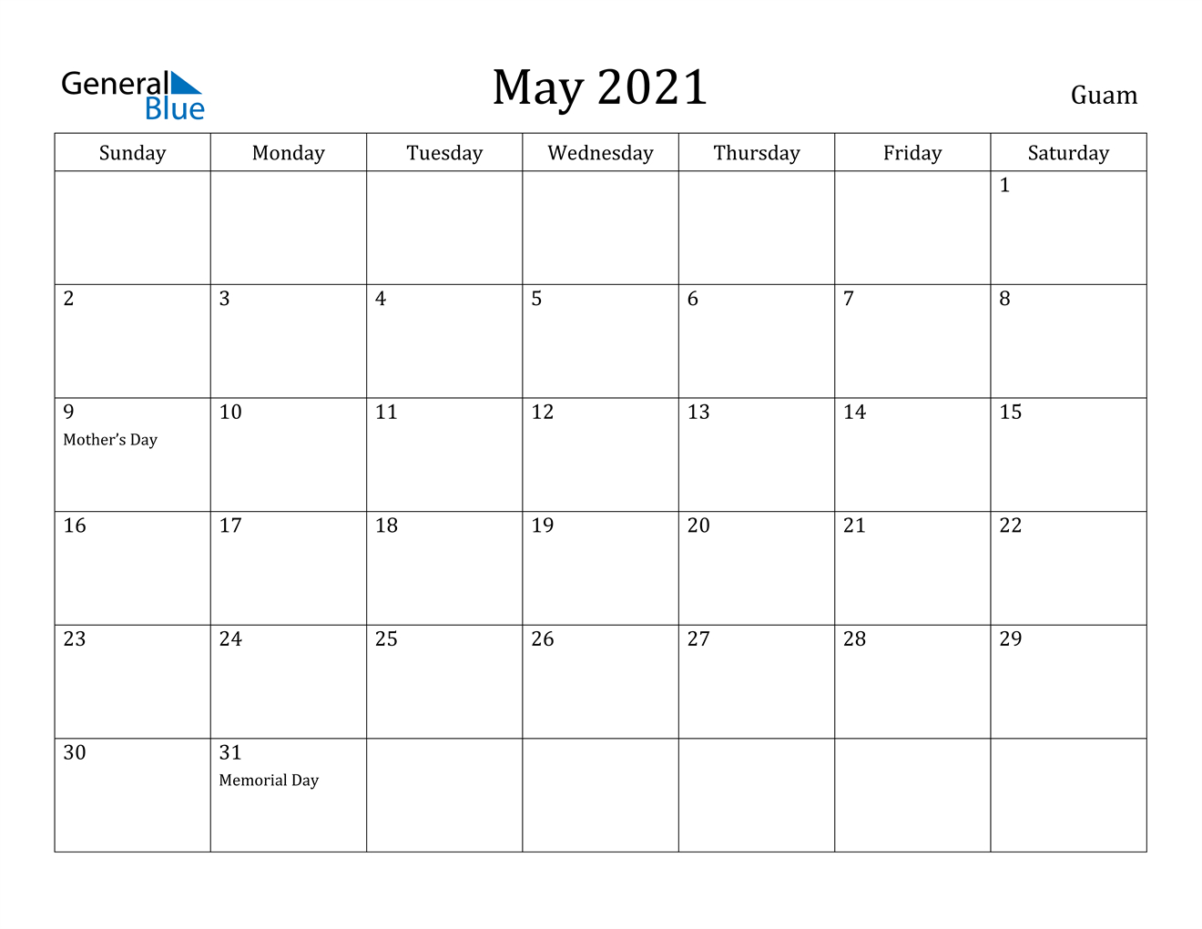 Collect May 31 2022 Calendar