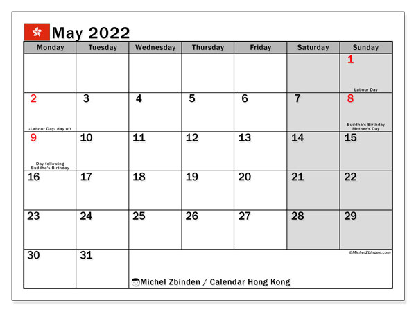 Collect May 9 2022 Calendar