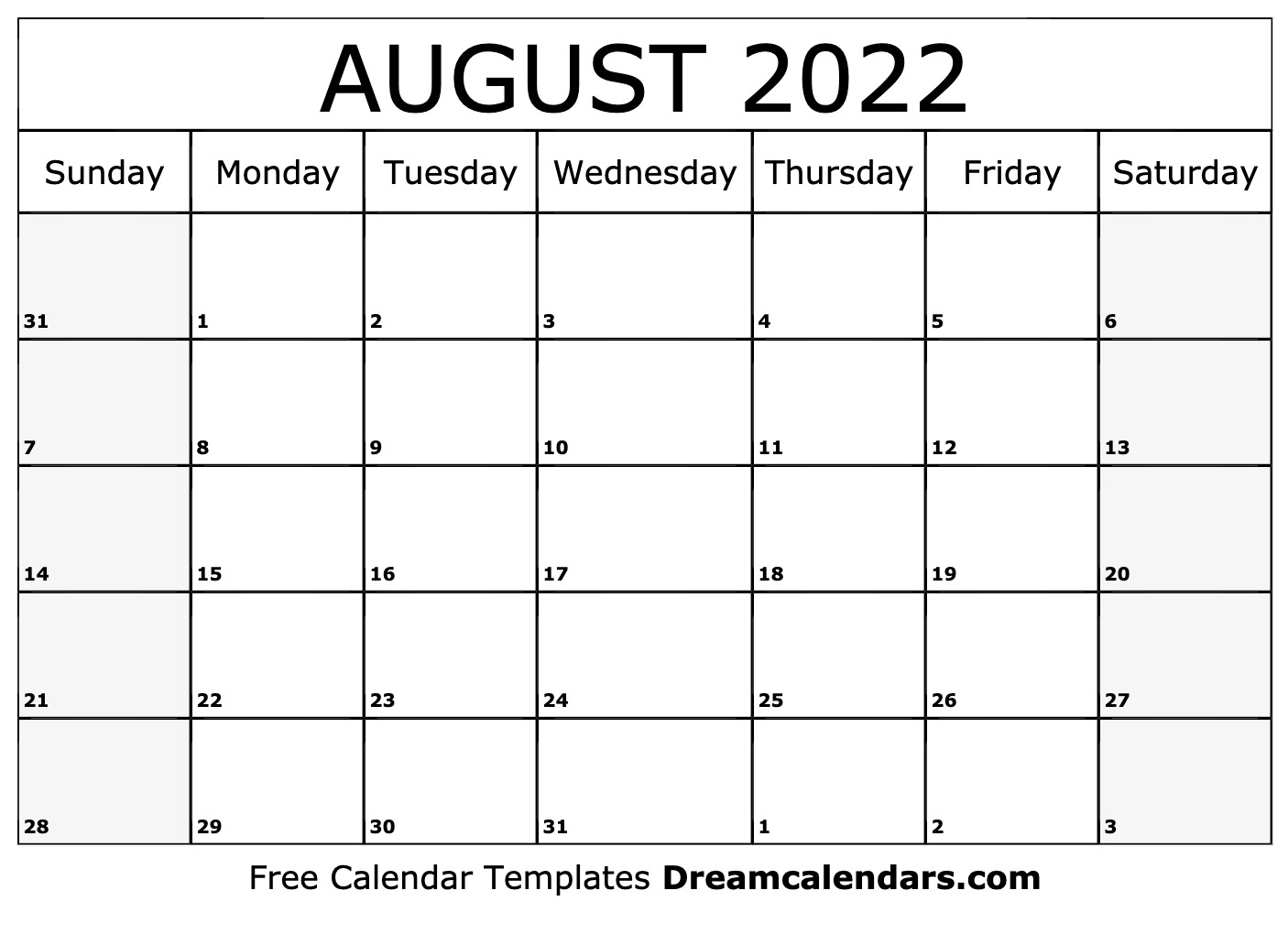 Collect Moon Calendar August 2022