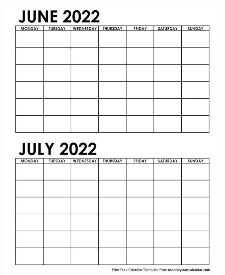 Collect Moon Calendar July 2022