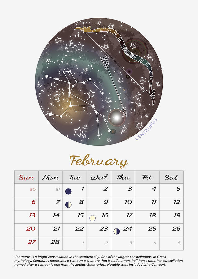 Collect Moon Phase Calendar October 2022