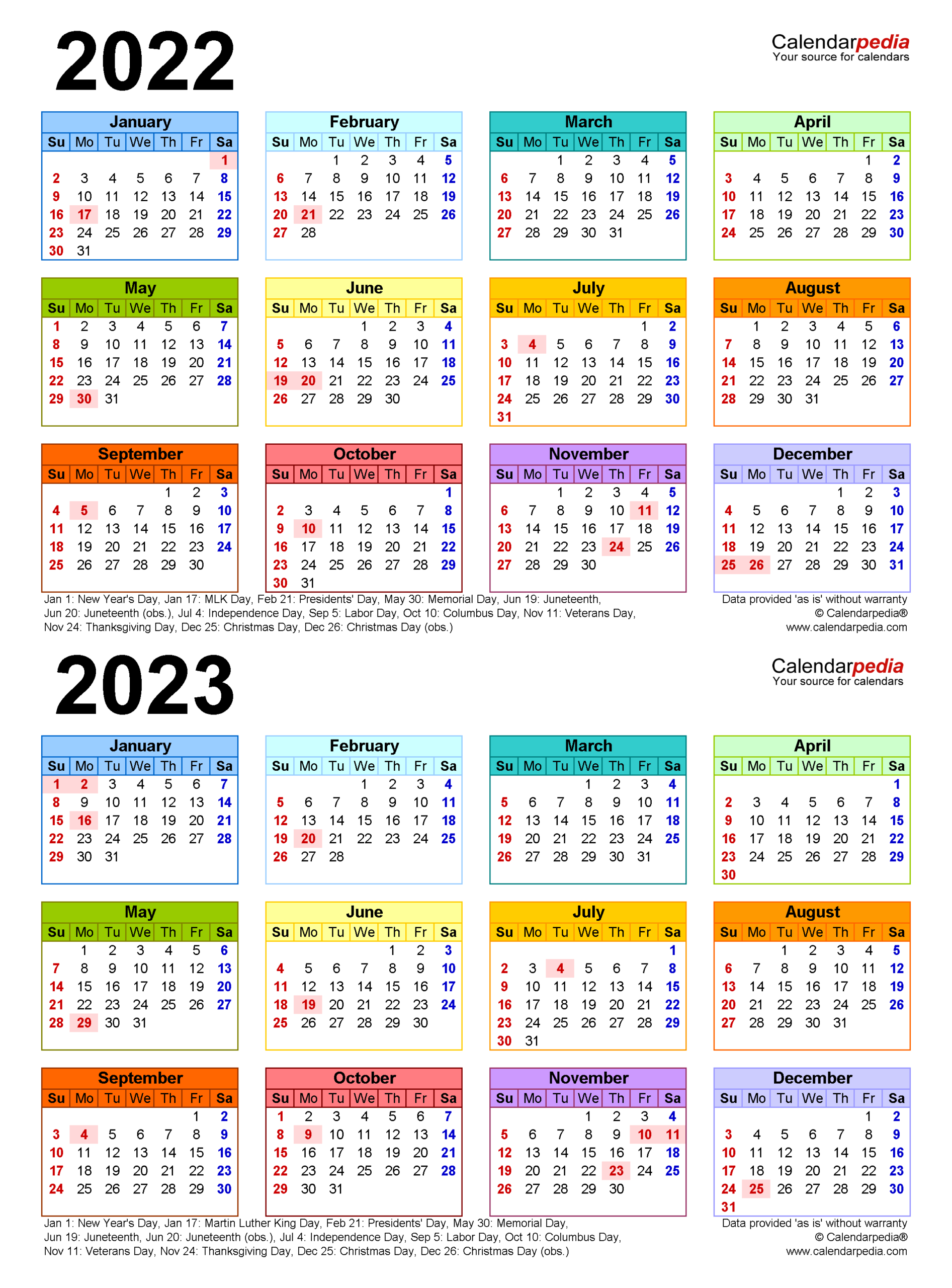 Collect Sept 22 2022 Calendar
