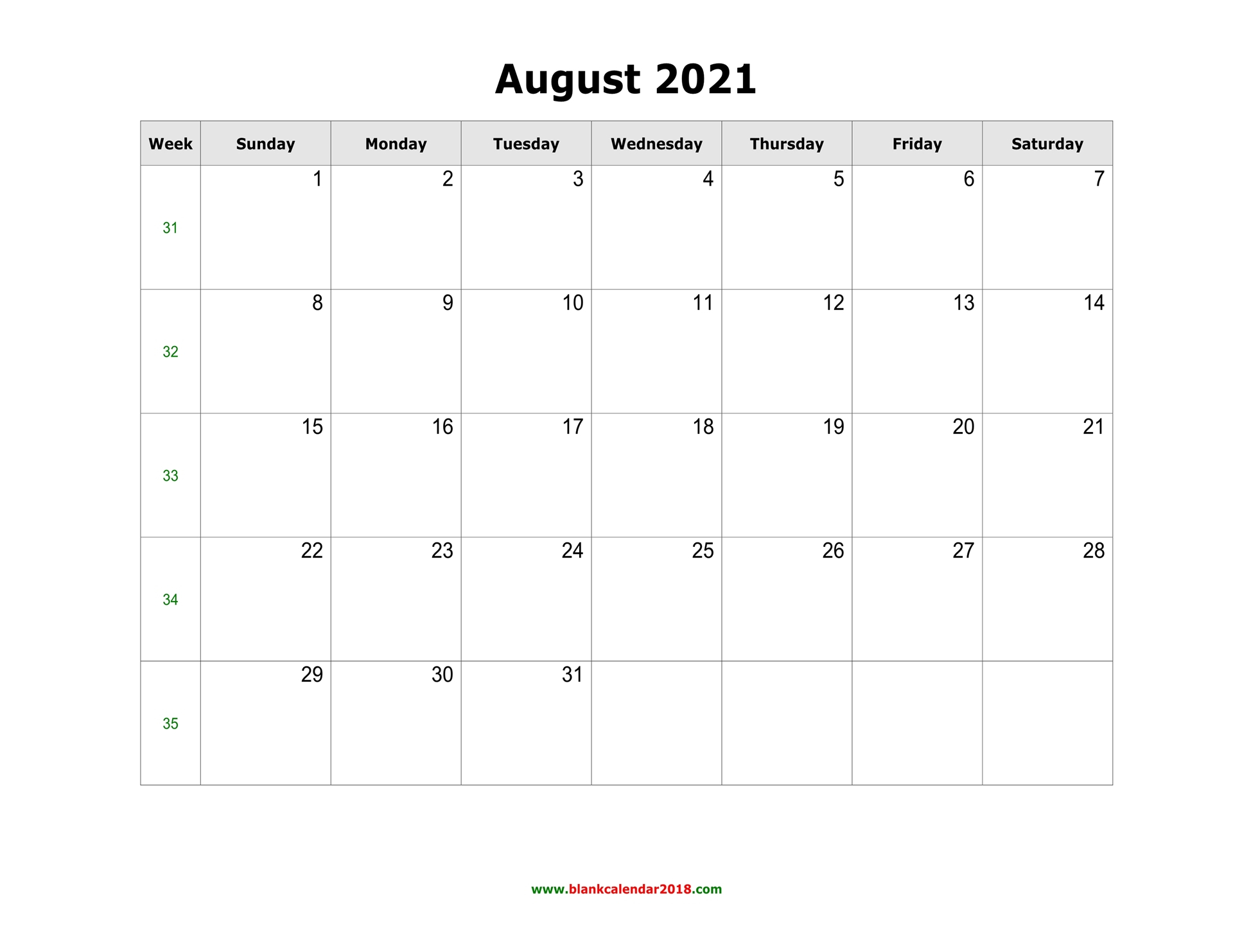 Collect Wiki Calendar August 2022