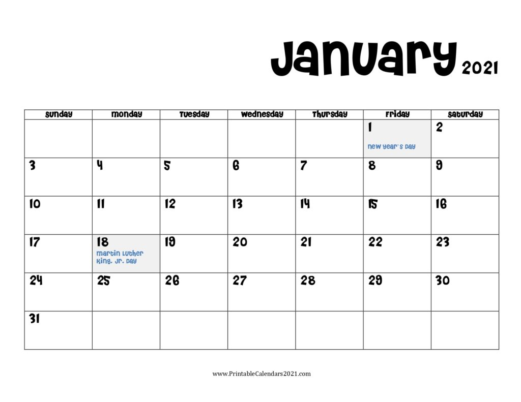 Get 123 Calendar January 2022