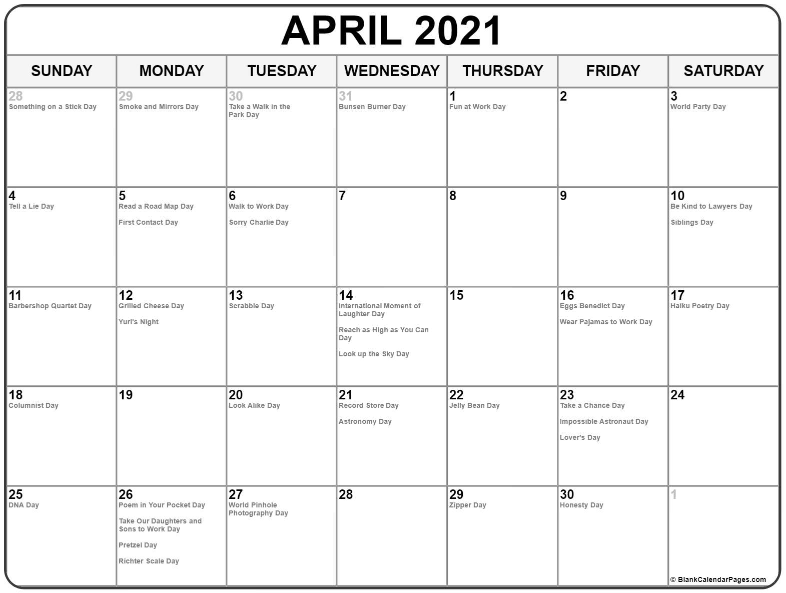 Get April 2022 Calendar With Holidays Canada