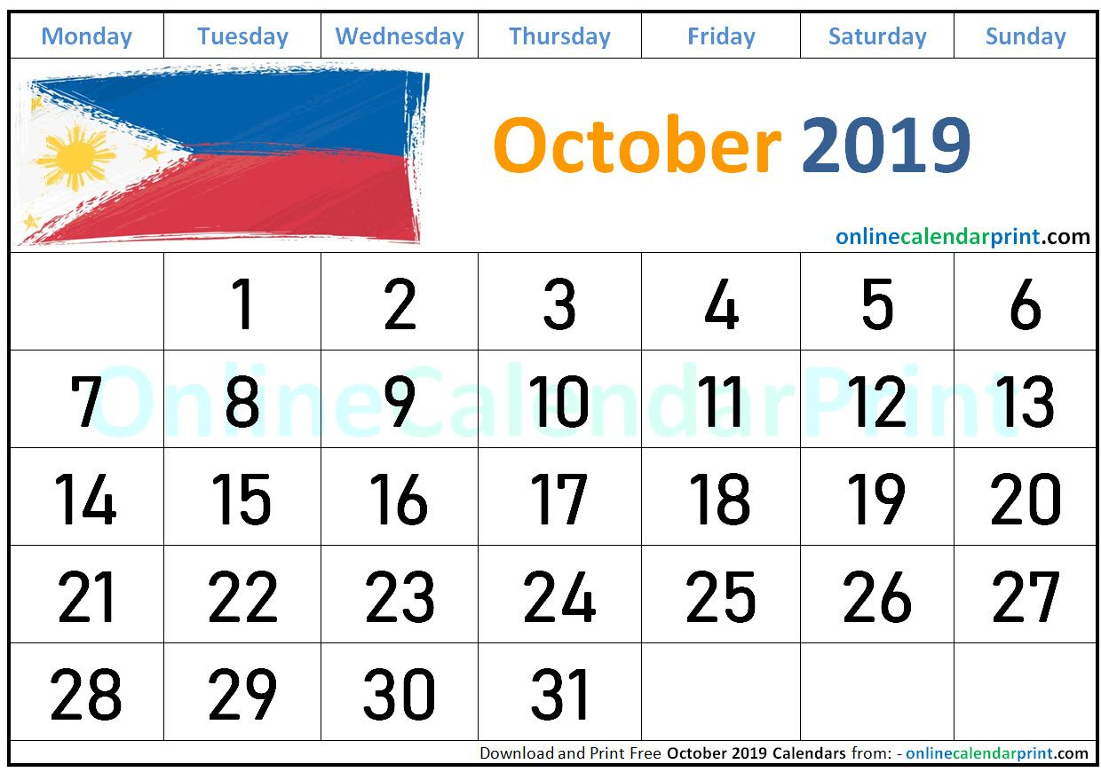 Get April 2022 Calendar With Holidays Philippines