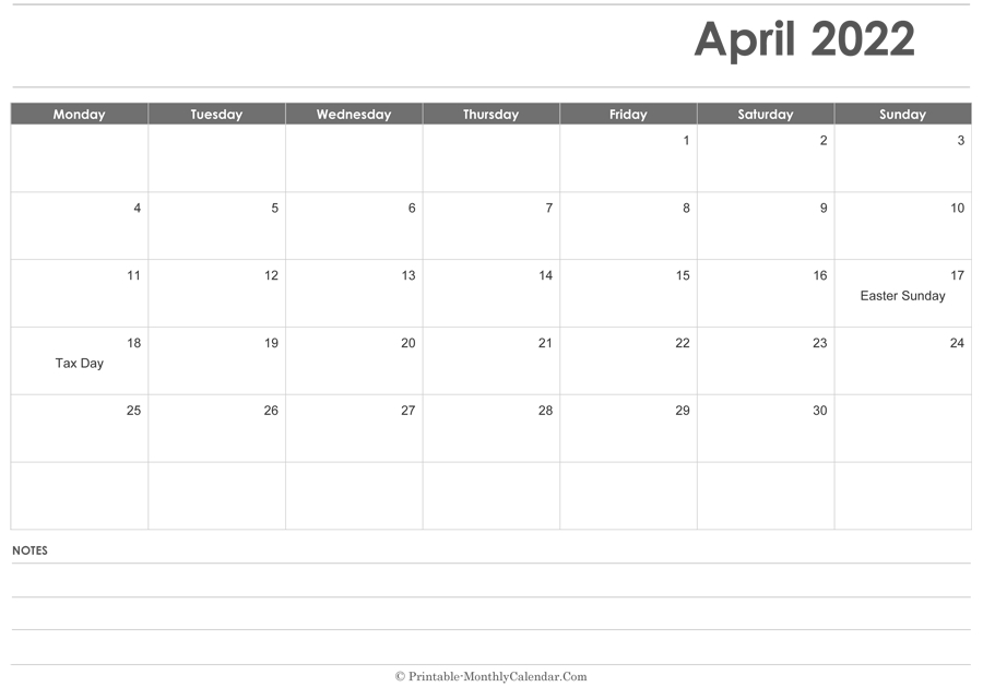 Get April 25 2022 Calendar