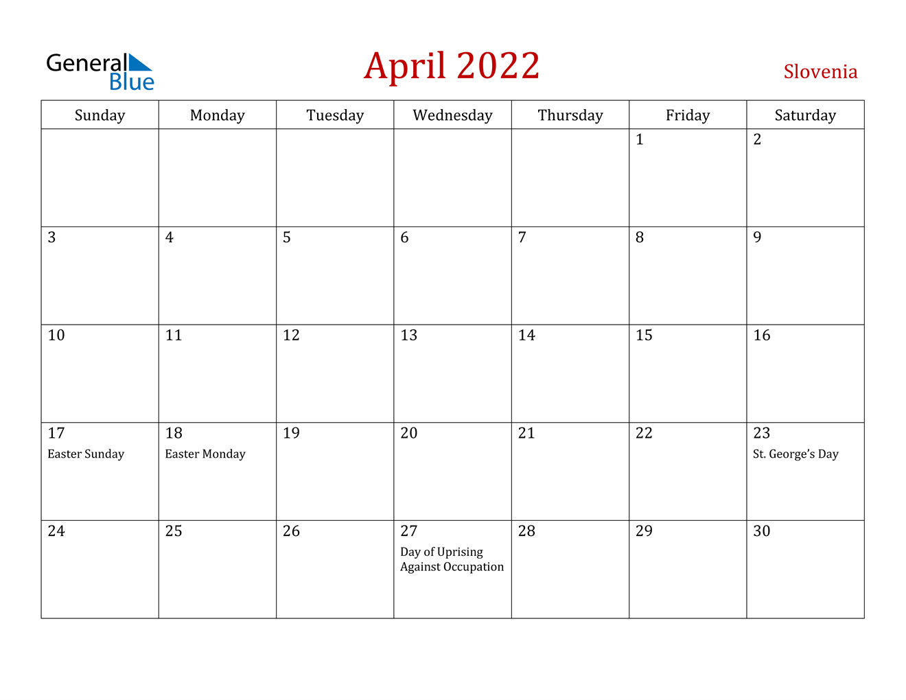 Get Calendar 2022 April Urdu