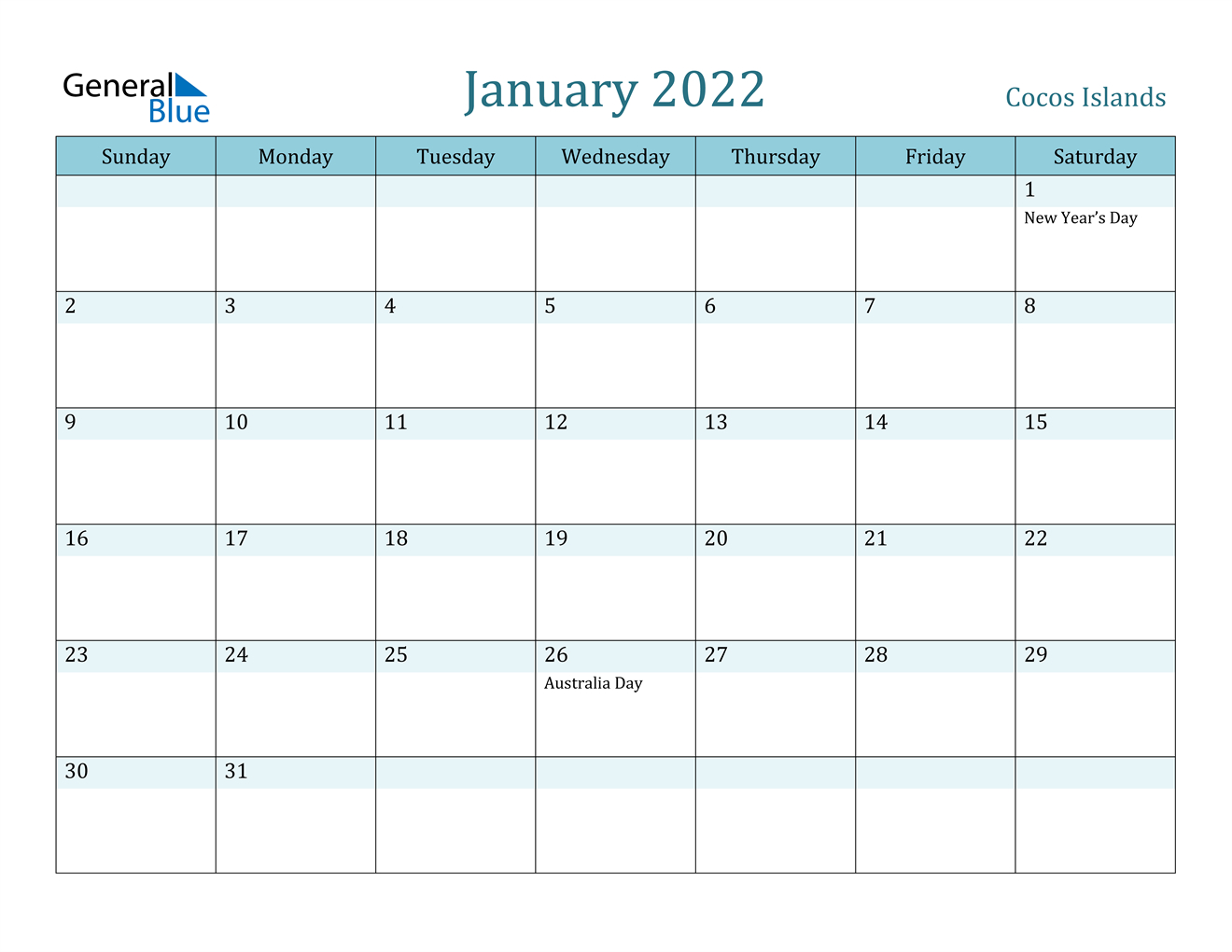 Get Calendar 2022 January Excel