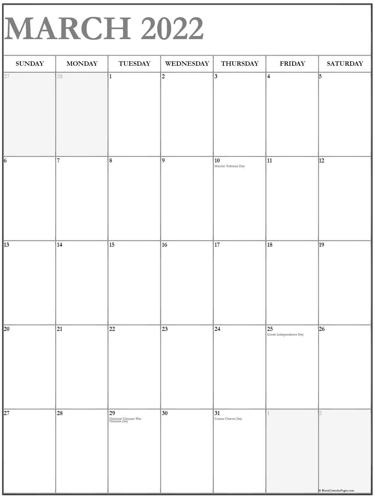 Get Calendar 2022 January February March April