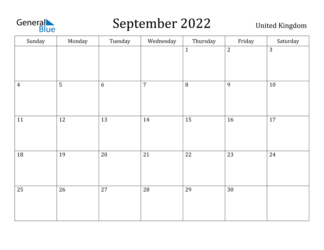 Get Calendar 2022 September Month