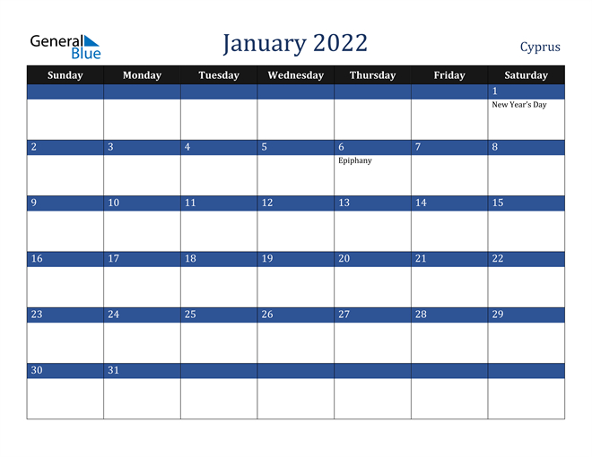 Get Calendar January 2022 Australia