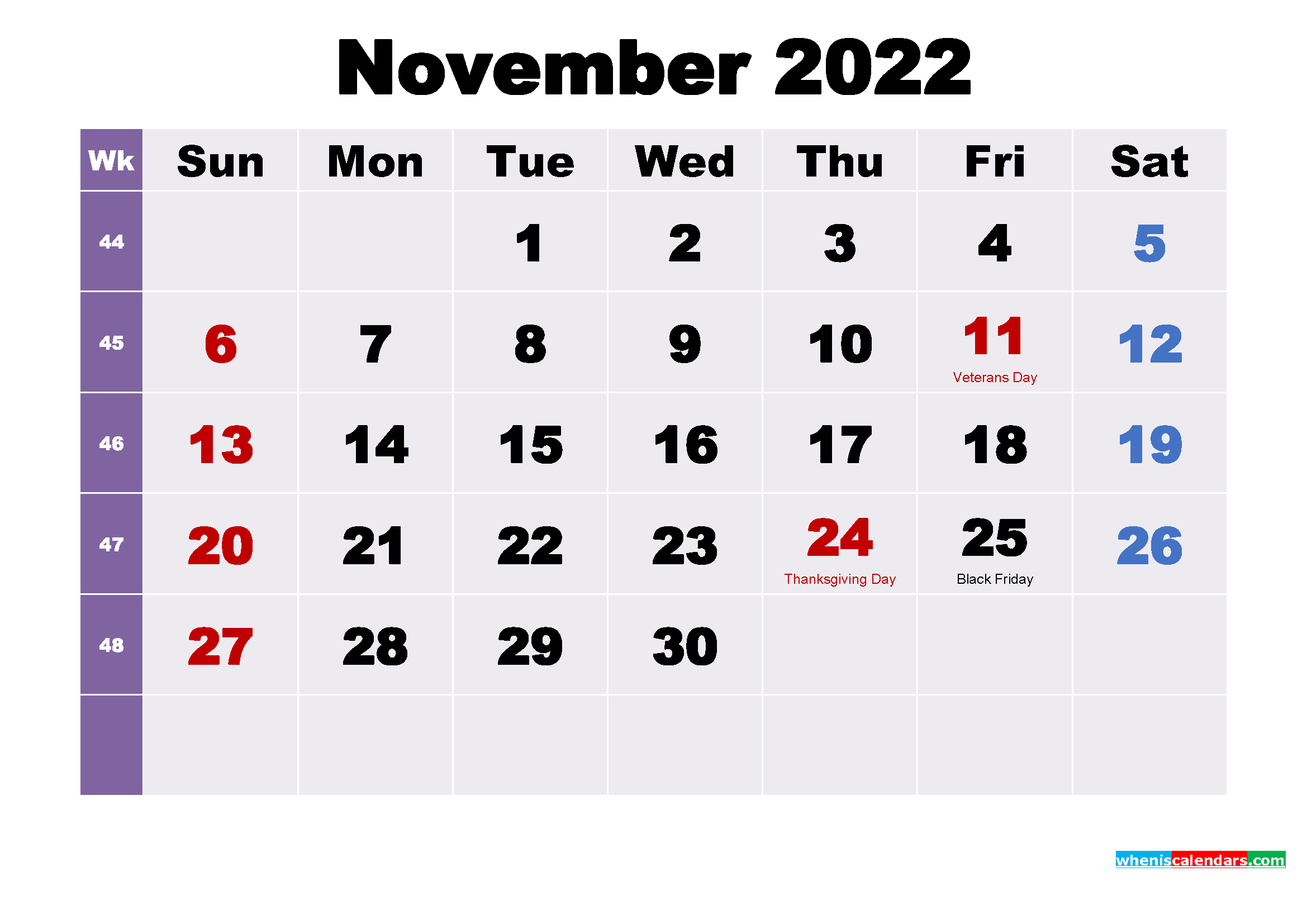 Get Calendar November December January 2022
