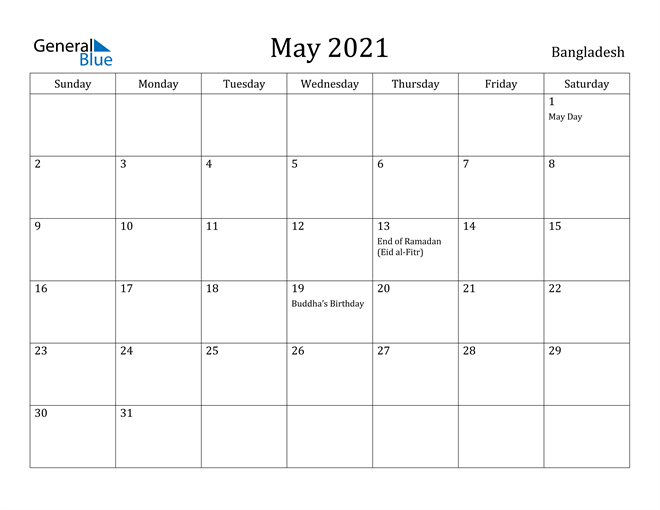 Get Daily Calendar 2022 May