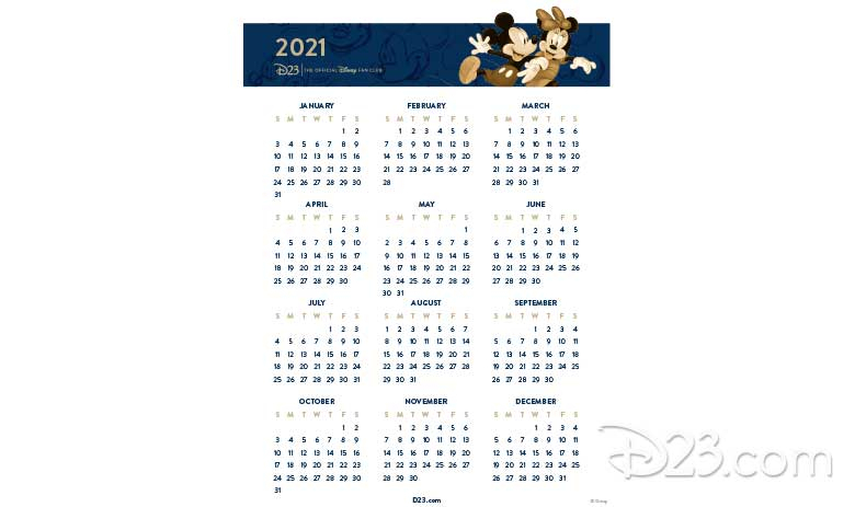 Get Disney Calendar May 2022