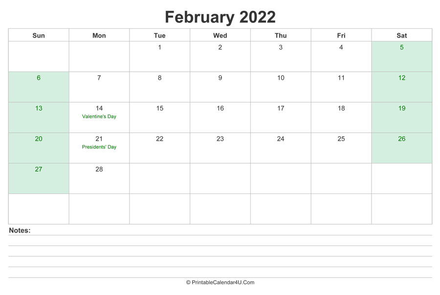 Get February 10 2022 Calendar