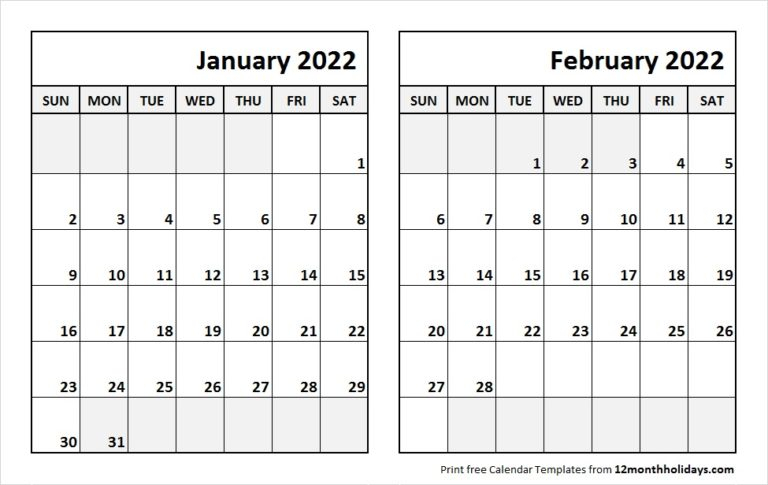 Get February 2022 Calendar Events