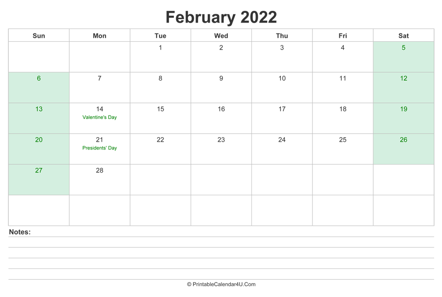 Get February 8 2022 Calendar