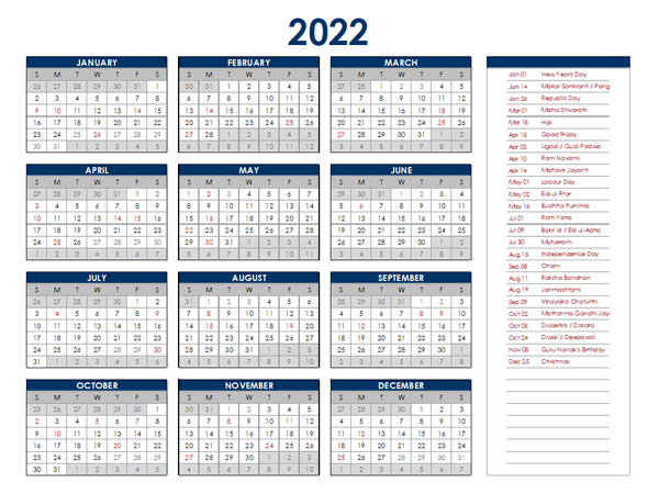 Get Gujarati Calendar 2022 February