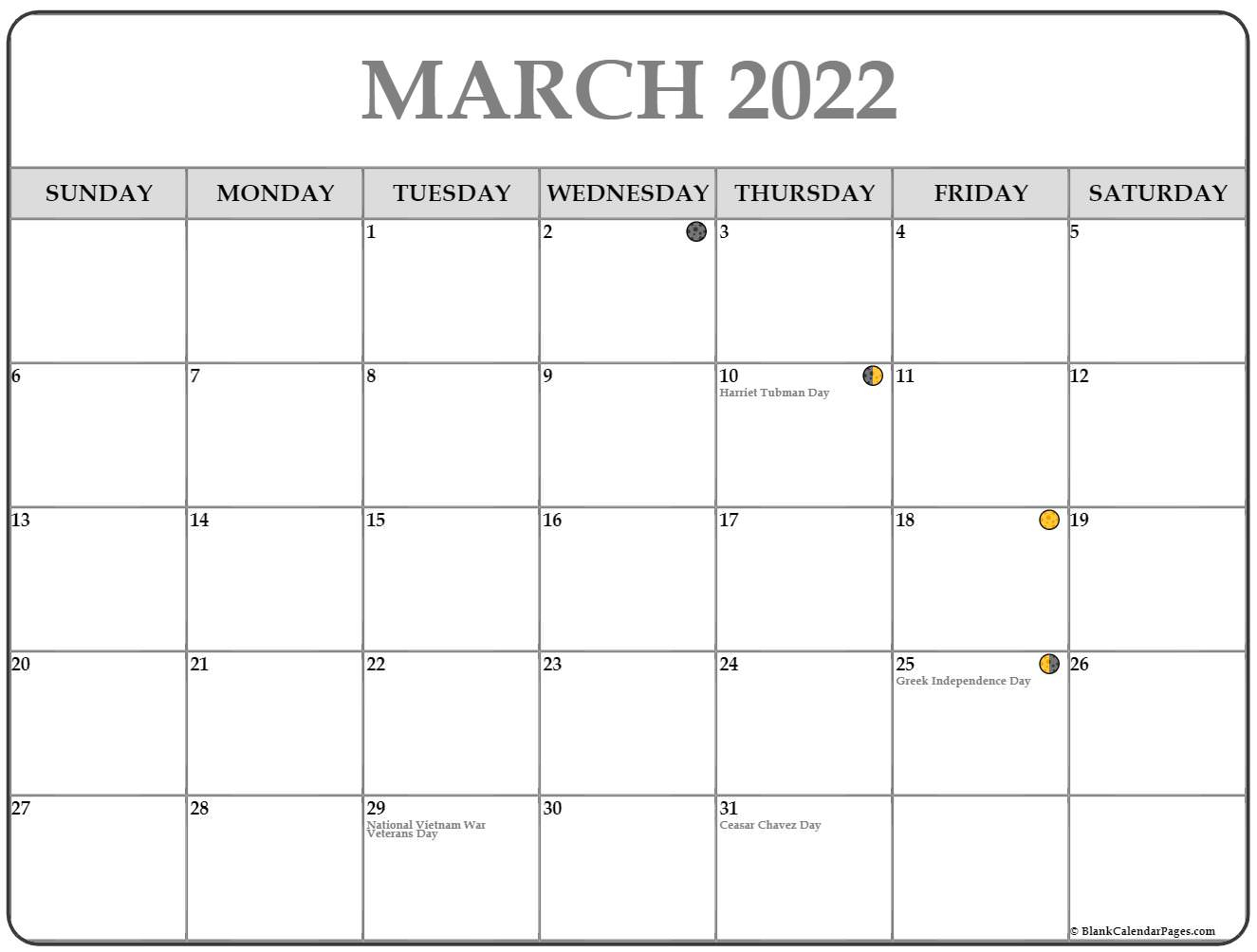 Get Islamic Calendar 2022 March