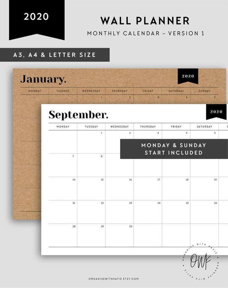 Get January 2022 Calendar Etsy