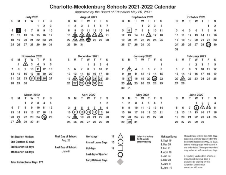 Get January 2022 School Calendar