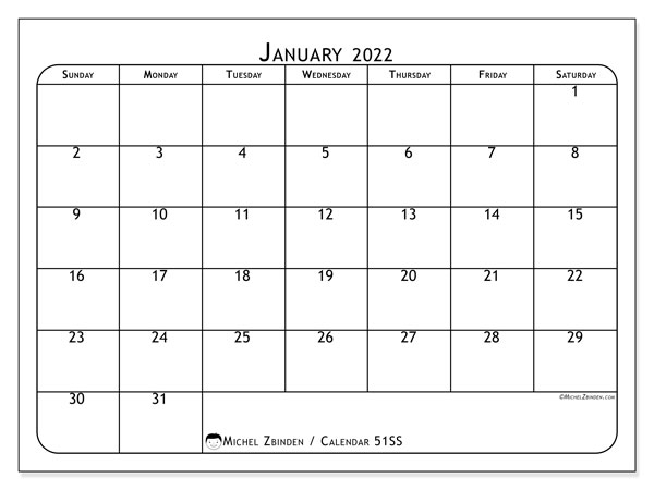 Get January 2022 School Calendar