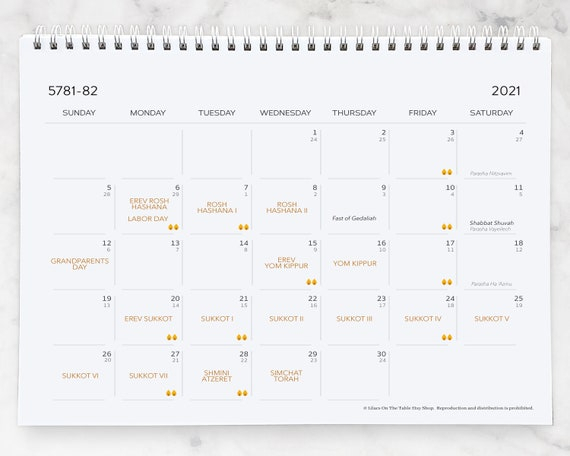 Get Jewish Calendar February 2022