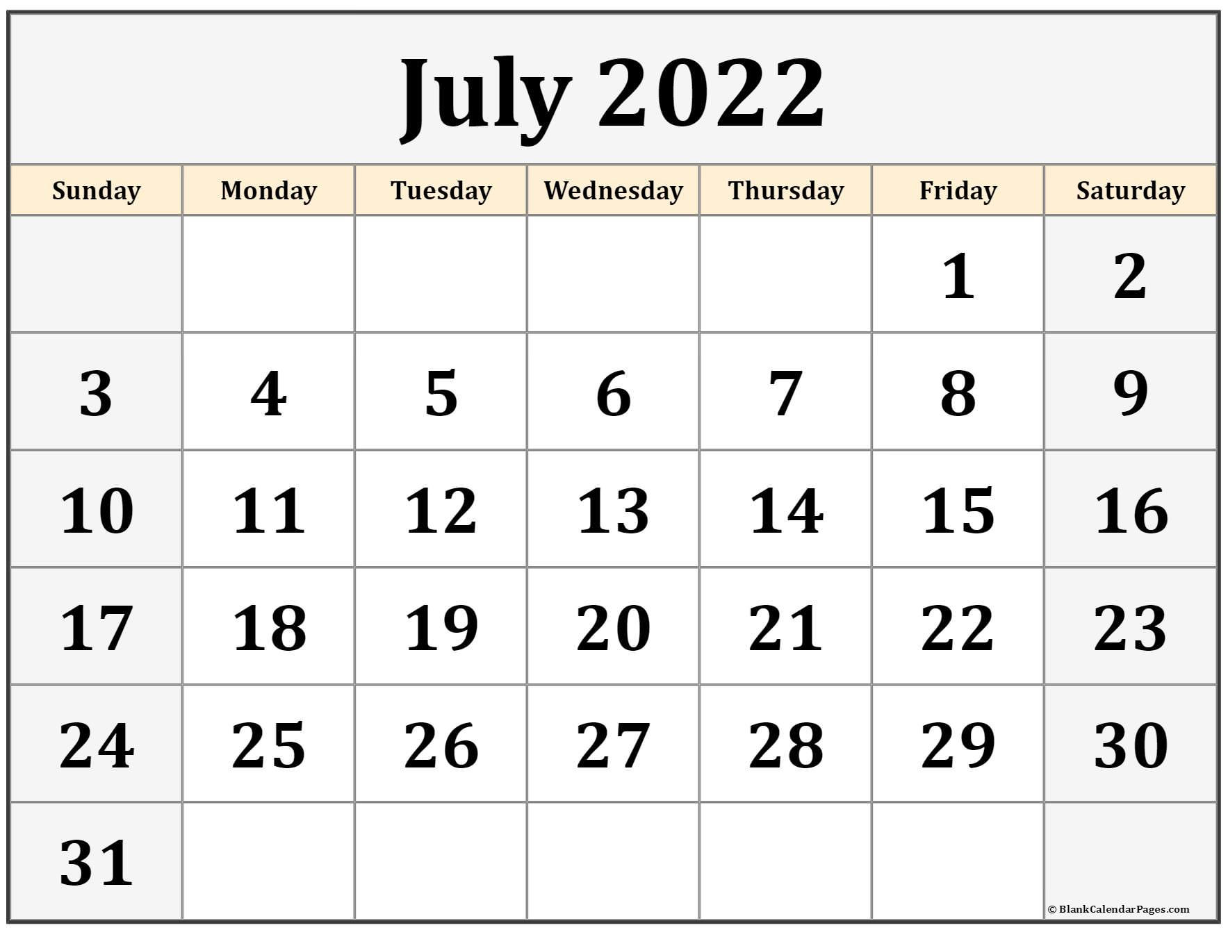 Get July 2022 Calendar Marathi